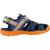 Sandales garçon modèle j vaniett boy Bleu jaune+Bleu orange+Gris 7 - vertbaudet enfant 