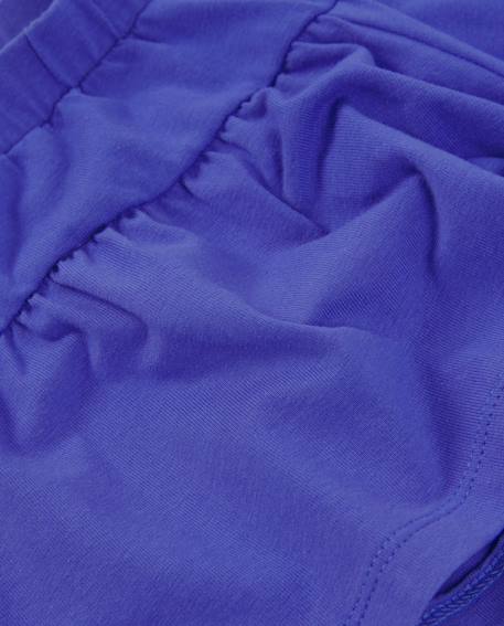 Short pour fille en coton au design fluide Violet 4 - vertbaudet enfant 