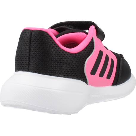 Baskets fille en textile à scratch running Noir black 3 - vertbaudet enfant 