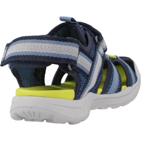 Sandales garçon modèle j vaniett boy Bleu jaune+Bleu orange+Gris 3 - vertbaudet enfant 