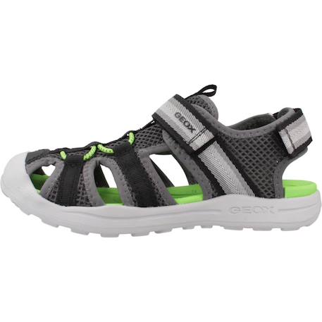 Sandales garçon modèle j vaniett boy Bleu jaune+Bleu orange+Gris 14 - vertbaudet enfant 
