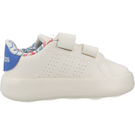 Basket bébé garçon motif dinosaure velcro Blanc white 1 - vertbaudet enfant 