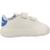 Basket bébé garçon motif dinosaure velcro Blanc white 1 - vertbaudet enfant 