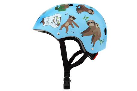 Casque velo et trottinette enfant lids sloth Bleu 5 - vertbaudet enfant 