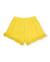 Short fille en coton avec volants au bas Jaune 2 - vertbaudet enfant 