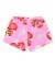 Short fille en maille avec taille élastiquée Rose 2 - vertbaudet enfant 