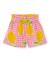 Short fille léger avec imprimé de citrons Rose 1 - vertbaudet enfant 
