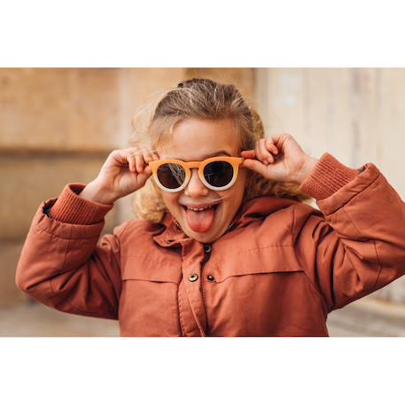 Lunettes de soleil enfant 4-6 ans Arc-en-ciel gris+Arc-en-ciel orange+Bleu baltique+Écaille bleue+Écaille foncée+Écaille rose+Terracotta 9 - vertbaudet enfant 