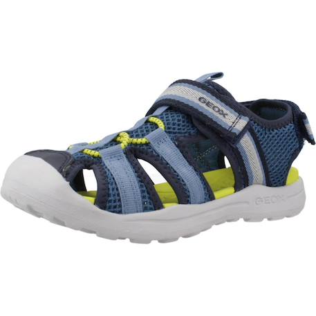 Sandales garçon modèle j vaniett boy Bleu jaune+Bleu orange+Gris 4 - vertbaudet enfant 