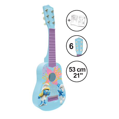 Ma première guitare schtroumpfs Bleu 2 - vertbaudet enfant 