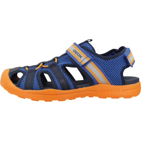 Sandales garçon modèle j vaniett boy Bleu jaune+Bleu orange+Gris 8 - vertbaudet enfant 