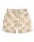 Bermuda garçon en tissu tissé avec imprimé palmiers Beige 1 - vertbaudet enfant 