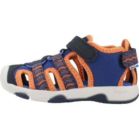 Sandales garçon modèle sandal multy Bleu+Bleu orange 8 - vertbaudet enfant 