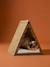 Panier animal feston tipi beige 1 - vertbaudet enfant 