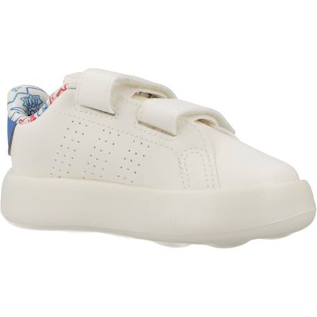Basket bébé garçon motif dinosaure velcro Blanc white 5 - vertbaudet enfant 