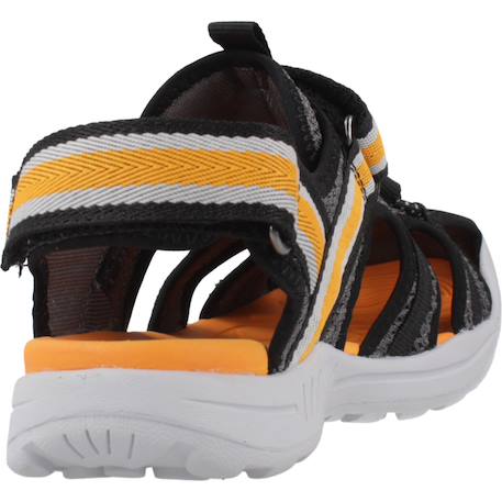 Sandales garçon modèle j vaniett boy Noir orange 3 - vertbaudet enfant 