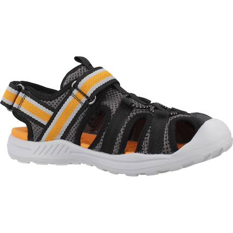 Sandales garçon modèle j vaniett boy Noir orange 5 - vertbaudet enfant 