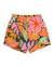 Short fille en coton et tissu léger Orange 1 - vertbaudet enfant 