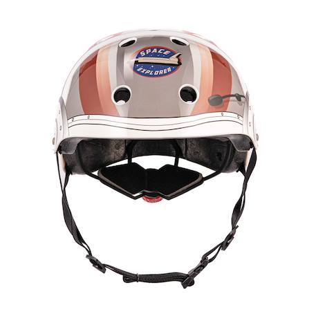Casque velo et trottinette enfant lids astronaut Blanc/rouge 2 - vertbaudet enfant 
