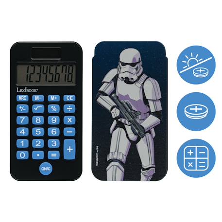 Calculatrice de poche star wars Noir 2 - vertbaudet enfant 