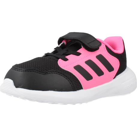 Baskets fille en textile à scratch running Noir black 4 - vertbaudet enfant 