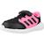 Baskets fille en textile à scratch running Noir black 4 - vertbaudet enfant 