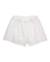 Short fille en maille avec tissu brodé Blanc 2 - vertbaudet enfant 