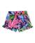 Short fille en coton avec volants Bleu 1 - vertbaudet enfant 