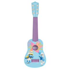 Jouet-Activités artistiques et musicales-Ma première guitare schtroumpfs- 53 cm