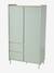 Armoire 2 portes 2 tiroirs cannelé vert 4 - vertbaudet enfant 