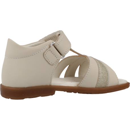 Sandales fille b verred Blanc 1 - vertbaudet enfant 
