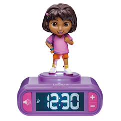 Réveil avec veilleuse dora en 3d  - vertbaudet enfant