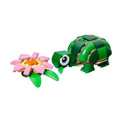 Jouet-Jeux d'imagination-Creator 3 en 1 la tortue et la fleur de nénuphar 31377