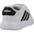 Basket bébé garçon en textile velcro classiqu Blanc white 3 - vertbaudet enfant 