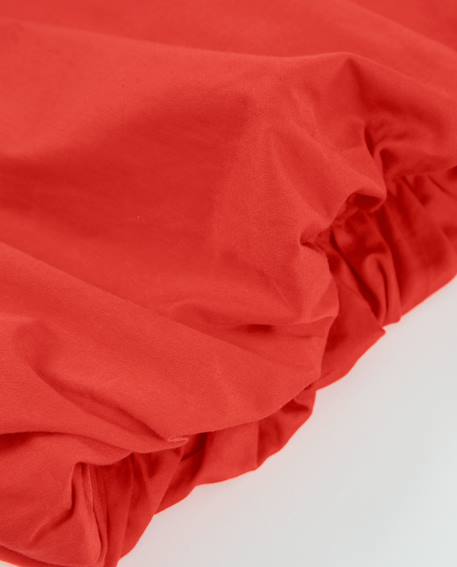 Robe pour fille en tissu avec motif ballon Rouge 4 - vertbaudet enfant 