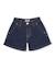 Short fille en toile et denim foncé Bleu 1 - vertbaudet enfant 