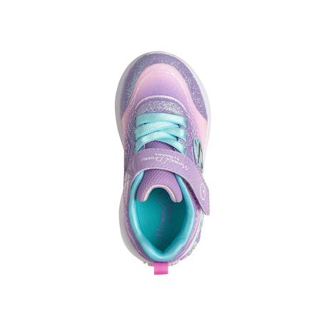 Baskets Sirène basses à scratch Bleu multi+Lvmt levender multi 9 - vertbaudet enfant 