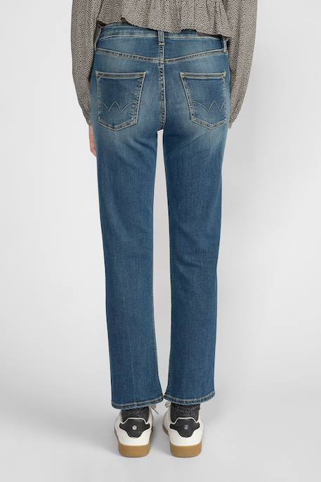 Jeans droite regular, longueur 34 Blue 4 - vertbaudet enfant 
