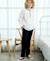 Pantalon chino hiver   velours   sainclair Bleu marine+Jaune+Noir 11 - vertbaudet enfant 