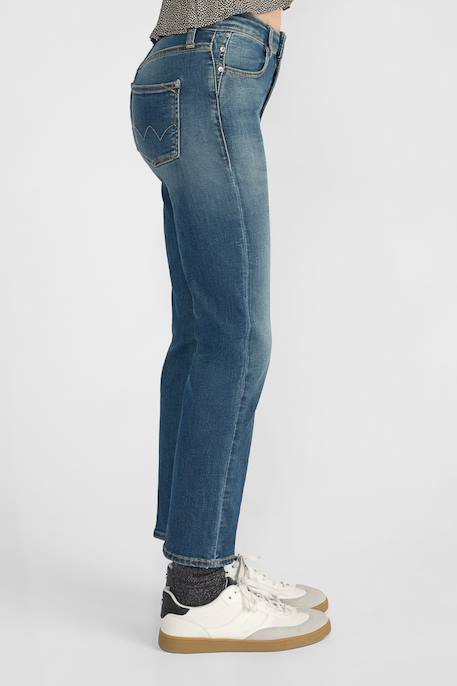 Jeans droite regular, longueur 34 Blue 3 - vertbaudet enfant 