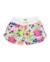 Short fille en maille avec imprimé tropical Rose 1 - vertbaudet enfant 