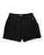 Short fille en maille avec cordon de serrage réglable Noir 1 - vertbaudet enfant 