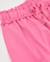 Short fille en maille avec taille à volant froncé Rose 3 - vertbaudet enfant 