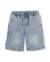 Bermuda garçon en toile et denim Bleu 2 - vertbaudet enfant 