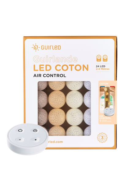 Guirlande boule lumineuse led usb télécommandée Acajou+Arlequin+Bébé+Byzantin+Chocolat+Coton+Églantine+Flocon+Horizon+Licorne+Mangrove+Messopotamia+Minuit+Océan+Ottoman+Princesse+Provence+Romania+Sauvage+Scandinave+Tagada 26 - vertbaudet enfant 