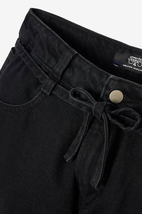 Pantalon droite en jeans alexgi Black 1 - vertbaudet enfant 