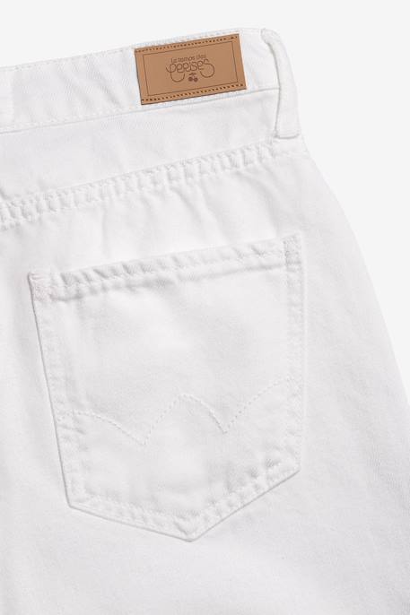 Jeans loose, large boyfit, 7/8ème White 2 - vertbaudet enfant 