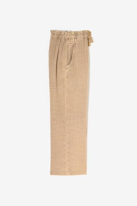 Pantalon loose, large kigi Wild beige 3 - vertbaudet enfant 