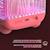 Wavy light coral -lampe océanique relaxante Rose 3 - vertbaudet enfant 