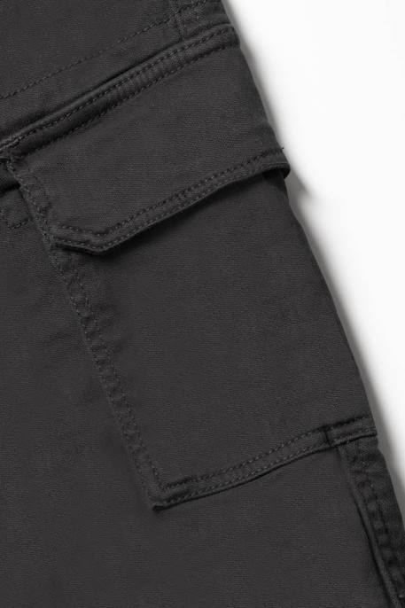 Jeans carotte, longueur 34 Black 2 - vertbaudet enfant 